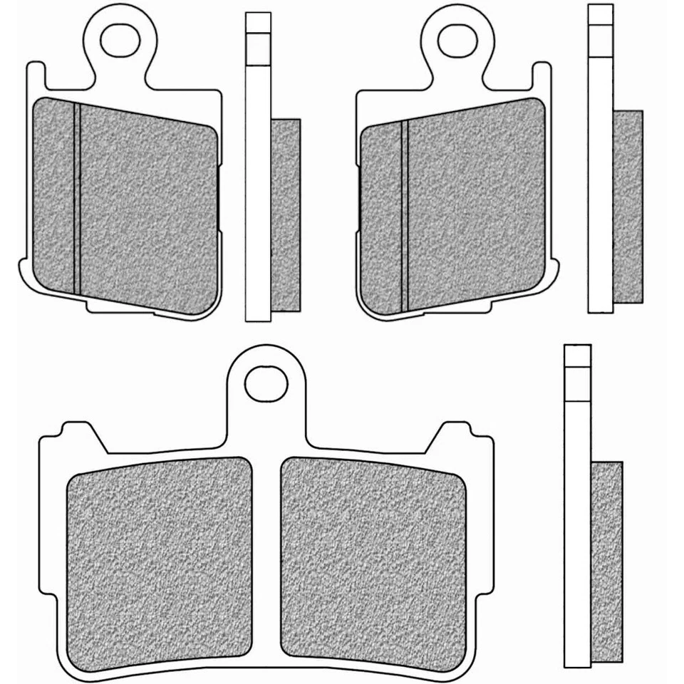 Newfren Front Brake Pads for Honda VFR1200F 2010-2018 >Tour Sintered - Image 1 of 1
