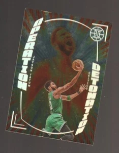 2021-22 Panini Illusions - Operation Detonation Orange #1 Jayson Tatum - Picture 1 of 2