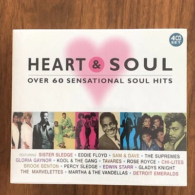 Heart and Soul by Various Artists (4 CD Box Set, 2001) Import NEW - Image 1 of 3