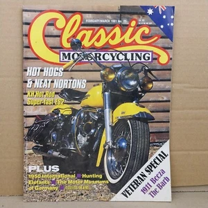 Classic Motorcycling Magazine Issue 25 1991 - Picture 1 of 3