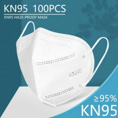 Máscara facial protectora desechable KN95 4-5 capas respirador BFE 95% PM2.5 Foto 1 de 4