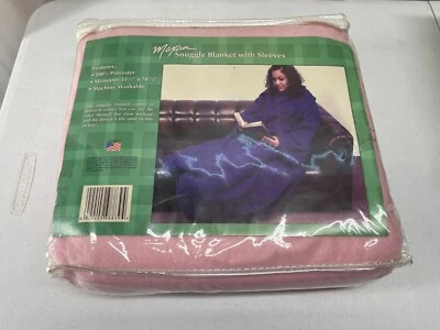 Maxam Manta Acurrucada con Mangas Rosa Lavable a Máquina 55 x 74 Foto 1 de 4