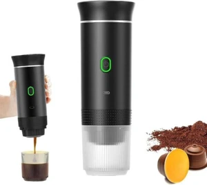3-in-1 Tragbare Multi-Kapsel Kaffeemaschine Selbstheizende Espressomaschine Schnell - Bild 1 von 8