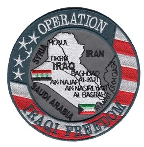 Operation Iraqi Freedom Patch Stars And Stripes - Picture 1 of 6