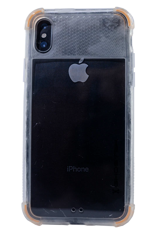 Ghostek Covert 2 Clear Protective Case for iPhone X - Orange