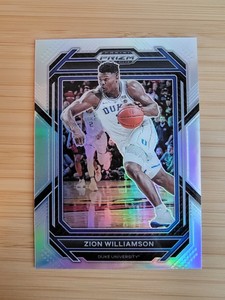 2023-24 Panini Prizm Draft Picks Silver Prizm Zion Williamson #73