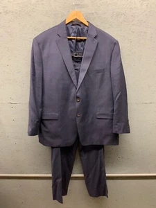 Lauren Ralph Lauren Men’s Suit 2-Piece Size 52R Navy Wool Jacket & Pants - Picture 1 of 19