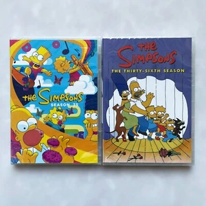 The Simpsons: The Complete Season 35&36 (DVD, 6-Disc Box set ) New - Afbeelding 1 van 2