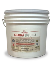 GUAINA LIQUIDA IMPERMEABILIZZANTE Grigia / Bianca / Rossa da 0,700-1,5-6-20 Kg - Foto 1 di 8