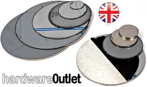 Brushed STAINLESS STEEL Blank Round DISC 304 Grade Sheet Metal Plate Laser Cut - Picture 1 of 2