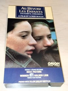 LOUIS MALLE, Au Revoir Les Enfants, VHS (FRENCH DRAMA w/ ENGLISH SUBTITLES) - Picture 1 of 2
