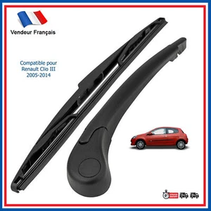 Bras Balai d'Essuie Glace Arrière pour Renault Clio III 2005 à 2014 - 7700433319 - Imagen 1 de 6