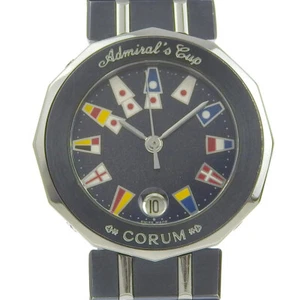 CORUM 39.610.30 V-50 Admirals cup Watches Navy/Silver NavyDial Stainless S... - Picture 1 of 8