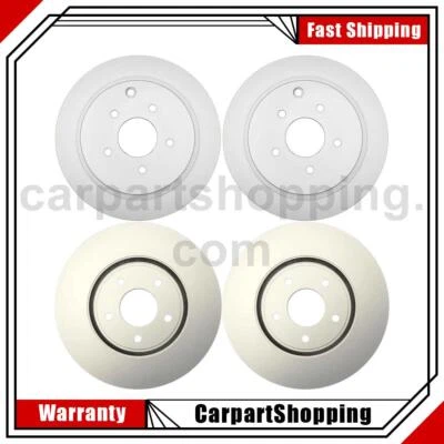 4 rotores de freno delanteros traseros para 2005 2006 2007 2008 2009 2010 2011 INFINITI FX35_C Foto 1 de 4
