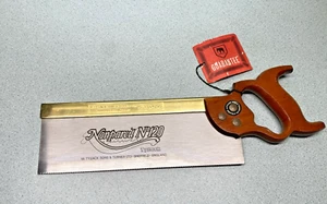 Nonpareil No 120 Tenon Saw Original Tyzack Sons & Turner Ltd Sheffield England - Picture 1 of 15