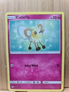 CUTIEFLY🏆 Burning Shadows 95/147 NM (Genuine) Pokemon Card🏆FREE POST - Picture 1 of 2
