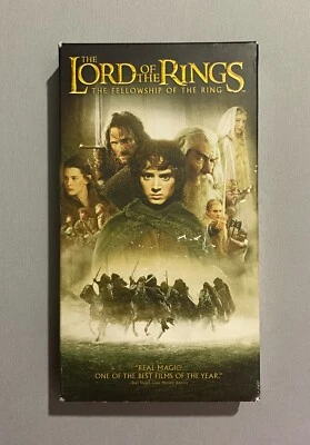 The Lord of the Rings: The Fellowship of the Ring (VHS, 2001) - J. R. R. Tolkien - Image 1 of 4