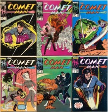The Comet Man #1-6 (Marvel 1986). Sienkiewicz covers! She-Hulk!