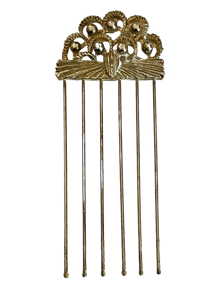 Antique Hair Pin/Pick Silver Tone Hair Clip Pin Stamped Made in Japan 3.5" - Image 1 of 4