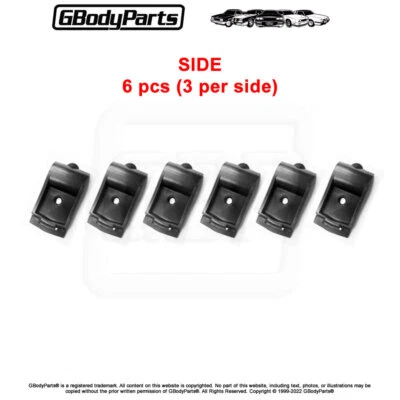 78-88 GBody Headliner Board Interior Trim Molding Retaining Clips Fastener SIDE - Bild 1 von 2