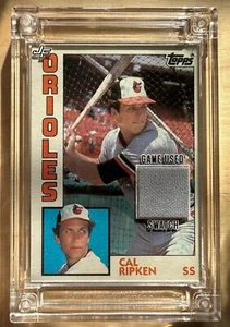 Cal Ripkin Jr. 2024 Jersey Fusion - 1999 Season Game Used Swatch - 1984 Topps - Bild 1 von 3