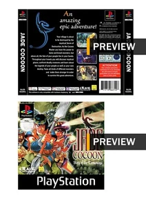 Jade Cocoon PlayStation PS1 Replacement Inlay Covers Front Back - Picture 1 of 6