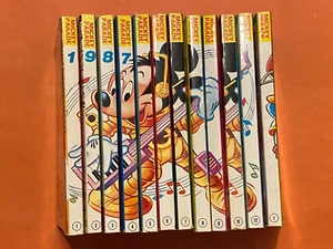 WALT DISNEY LOT MICKEY PARADE N° 1 à 10 + 12 ANNEE 1987 + 1 - ANNEE 1988   TTBE - Picture 1 of 15