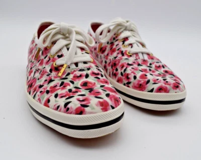 Keds for Kate Spade New York Sneakers - Kick - 7 1/2 M - Pink Rose Garden - Image 1 of 4