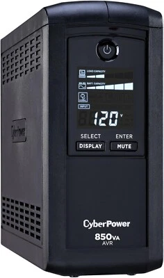 CyberPower CP850AVRLCD Intelligent LCD UPS Systems Model  CP850AVRLCD - Image 1 of 2