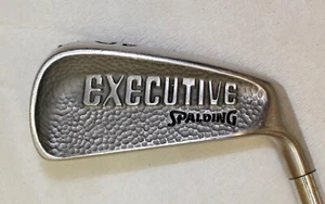 //Spalding - Executive 34* #6 Iron - RH - Men's - Medium Flex - Steel Shaft #F65 - Picture 1 of 12