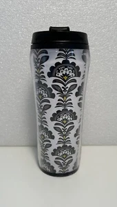 Vera Bradley FANFARE Travel Coffee Tumbler Hot Cold Beverage Twist Lid Mug - Picture 1 of 6