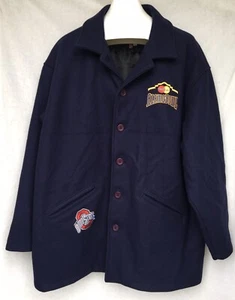 Ohio State Football Wool Jacket Coat 2004 Alamo Bowl Dehen Mens XL - Picture 1 of 12