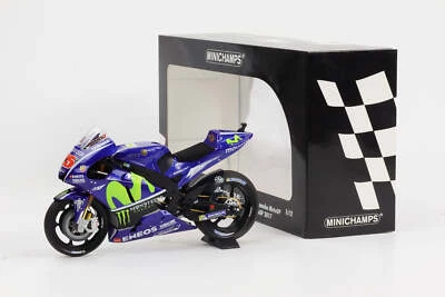 1:12 Yamaha YZR-M1 Movistar Maverick Vinales MotoGP 2017 Minichamps - Image 1 of 4