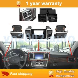 4pcs For Benz W166 X166 GL350 GLS500 ML300 Front Center Dashboard A/C Air Vent - Picture 1 of 6
