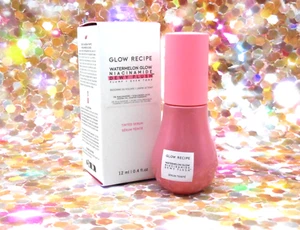 Glow Recipe Watermelon Glow Dewy Flush Tinted Serum in WATERMELON FLUSH 12ml NIB - Picture 1 of 15