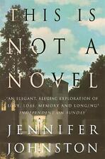 This Is Not a Novel by Jennifer Johnston (English) Paperback Book