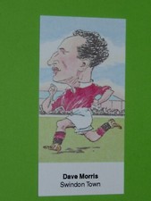 1999 ROWLAND CARD FOOTBALL SERIES 4 #19 DAVE MORRIS SWINDON TOWN ROBINS