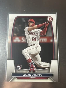 2023 Bowman Logan O'Hoppe #39 RC Rookie Card Los Angeles Angels FREE SHIPPING - Picture 1 of 4