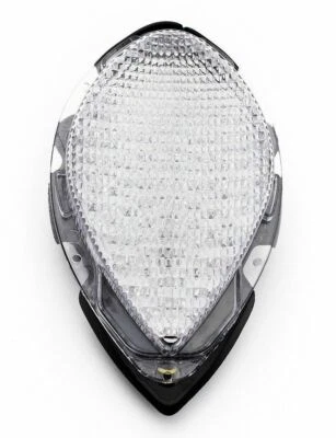 Lente transparente estrela de estrada GEN.2 lanterna traseira de LED embutida sinais de seta YAMAHA 2004-2015 - Imagem 1 de 4