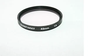 Used Quantaray 49 mm 1A Skylight Lens Filter Made in Japan 6309014 - Picture 1 of 2
