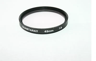 Used Quantaray 49 mm 1A Skylight Lens Filter Made in Japan 6309014 - Image 1 of 2