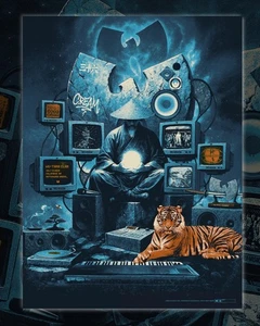 Wu-Tang Clan Columbus Ohio July 9th 2025 Poster - Picture 1 of 2