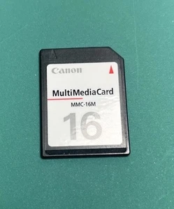 Canon 16MB MEGABYTE MMC MultiMediaCard MMC-16M Camera Memory Card - Picture 1 of 2