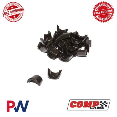 Supercerraduras de acero Comp Cams ángulo de 10 grados, tamaño de vástago de 11/32" - Juego de 16 614-16 Foto 1 de 2