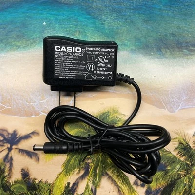 OEM Casio AC Adapter AD-A60024 Calculator Charger Power Supply Wall Charger - Image 1 of 3