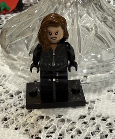 LEGO Custom Marvel Super Heroes Black Widow SH0035 Minifigure Set 6869 Authentic