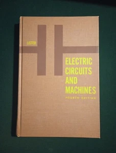 Electric Circuits And Machines by Eugene Lister (1968 HC) McGraw Hill 4th Ed. - Bild 1 von 12