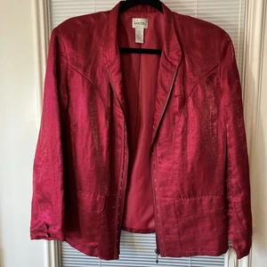 C- Chicos Gr.2 elegante Jacke mit Rötlich und Glanz - Bild 1 von 8