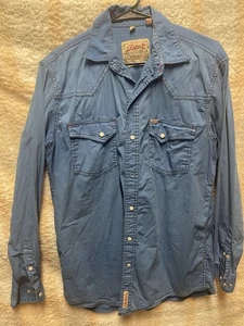 Rafter C Cowboy Collection Men’s M Pearl Snap ProFlex45 Performance See Pic - Picture 1 of 8