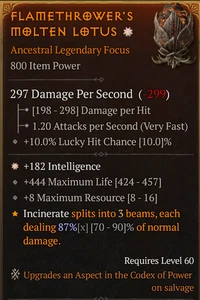 💥DIABLO 4💥TEMPORADA 10💥Focus💥1 GA Intelligence + Life + Max Resource - Imagen 1 de 1